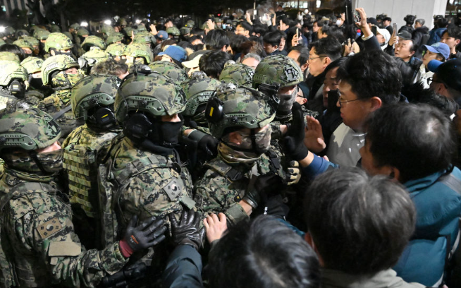 계엄령과 특수부대